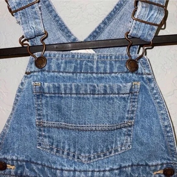 OshKosh 24 Month Blue Denim Overalls - Picture 6 of 10